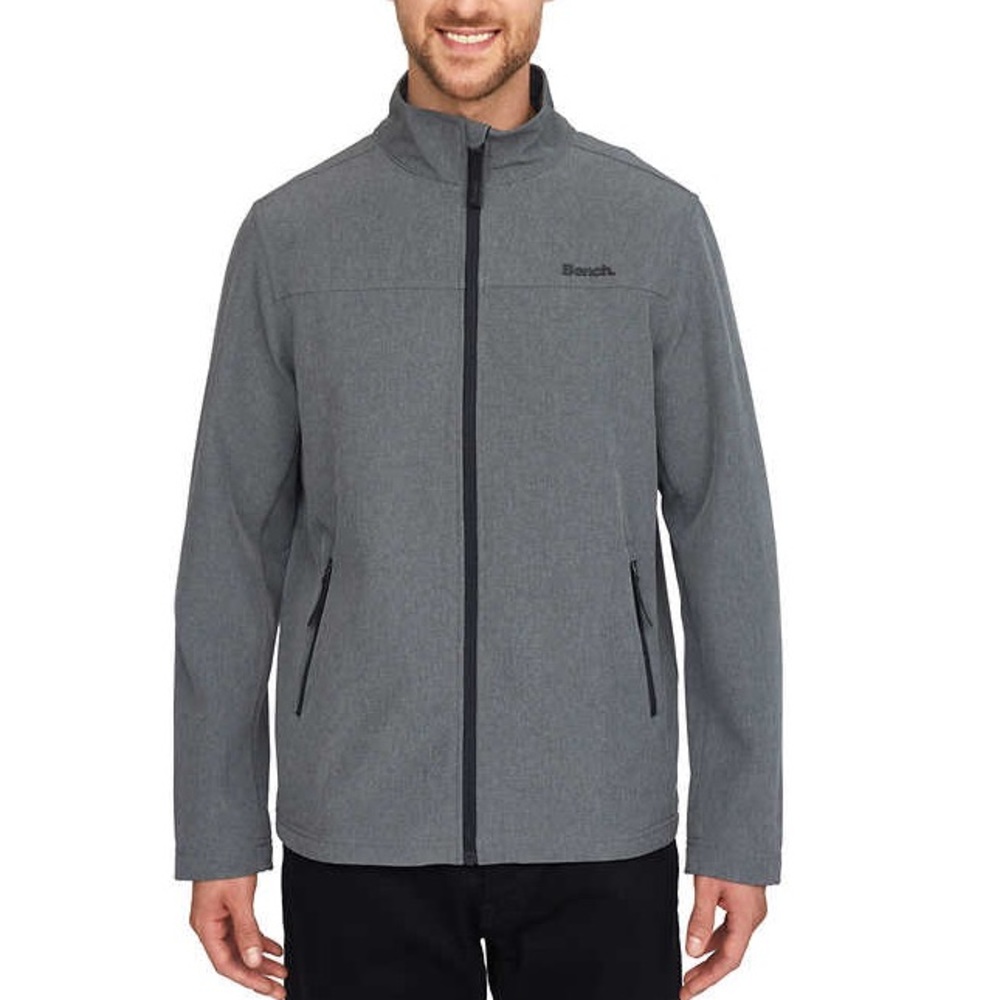 Bench - Men’s Softshell Fleece Zip Up jacket